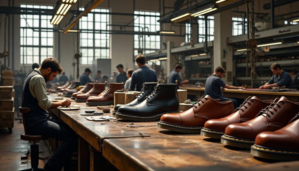 découvrez où sont fabriquées les célèbres chaussures doc martens, leur histoire, les lieux de production et les spécificités liées à leur fabrication dans le monde.
