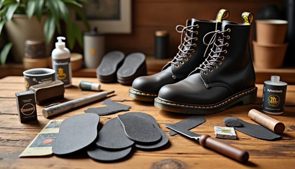 découvrez comment choisir le kit ressemelage parfait pour vos chaussures doc martens. améliorez leur durabilité et préservez leur style emblématique grâce à nos conseils et recommandations sur les meilleurs produits et techniques de ressemelage.